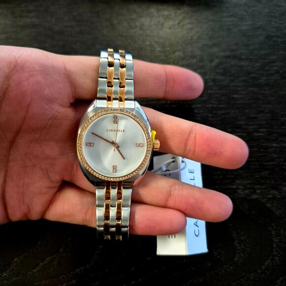 Caravelle by Bulova Retro  Stainless Steel Bracelet Classic Women's Watch - Picture 5 of 6